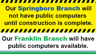 Springboro computers not available. 